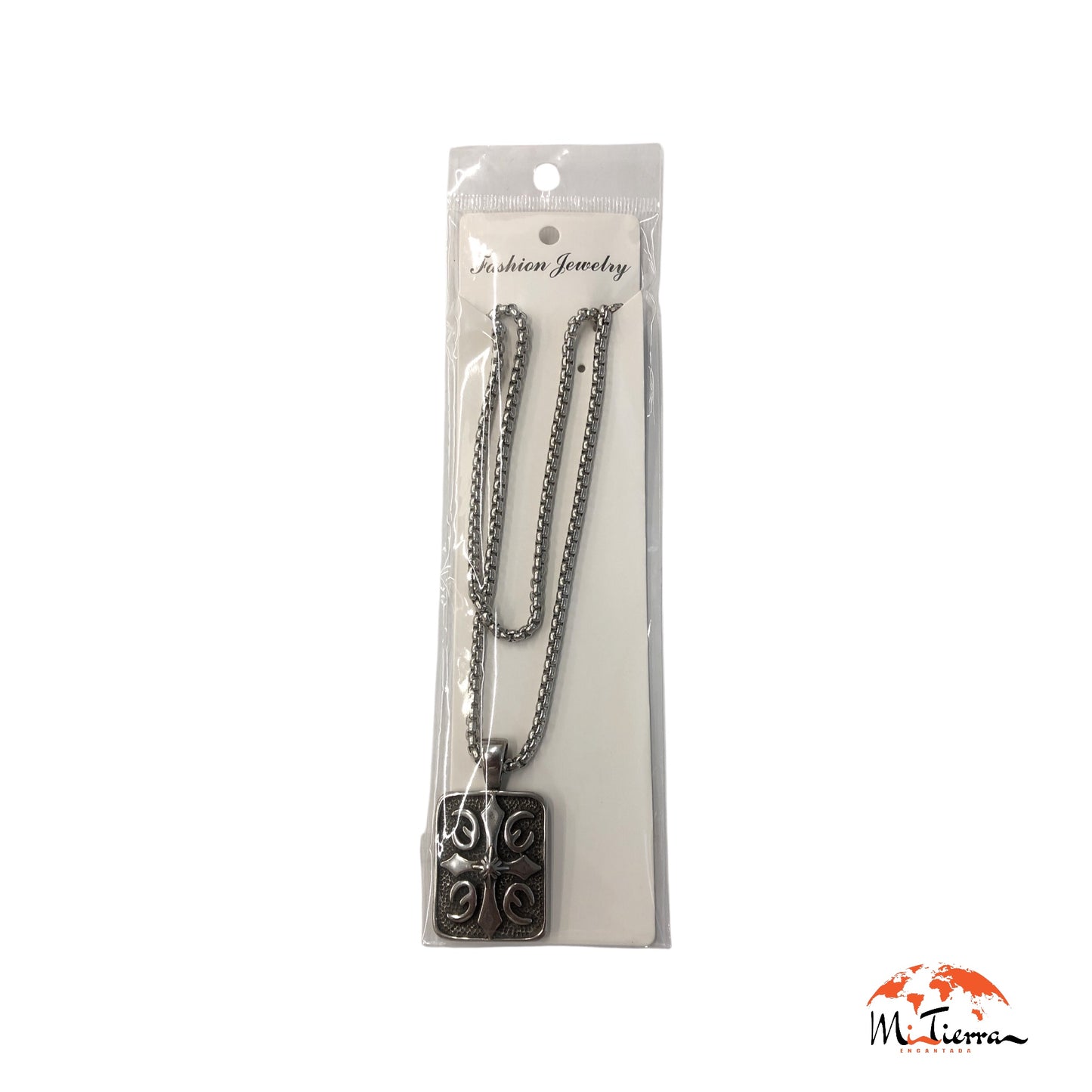Colgante con Cruz y cadena