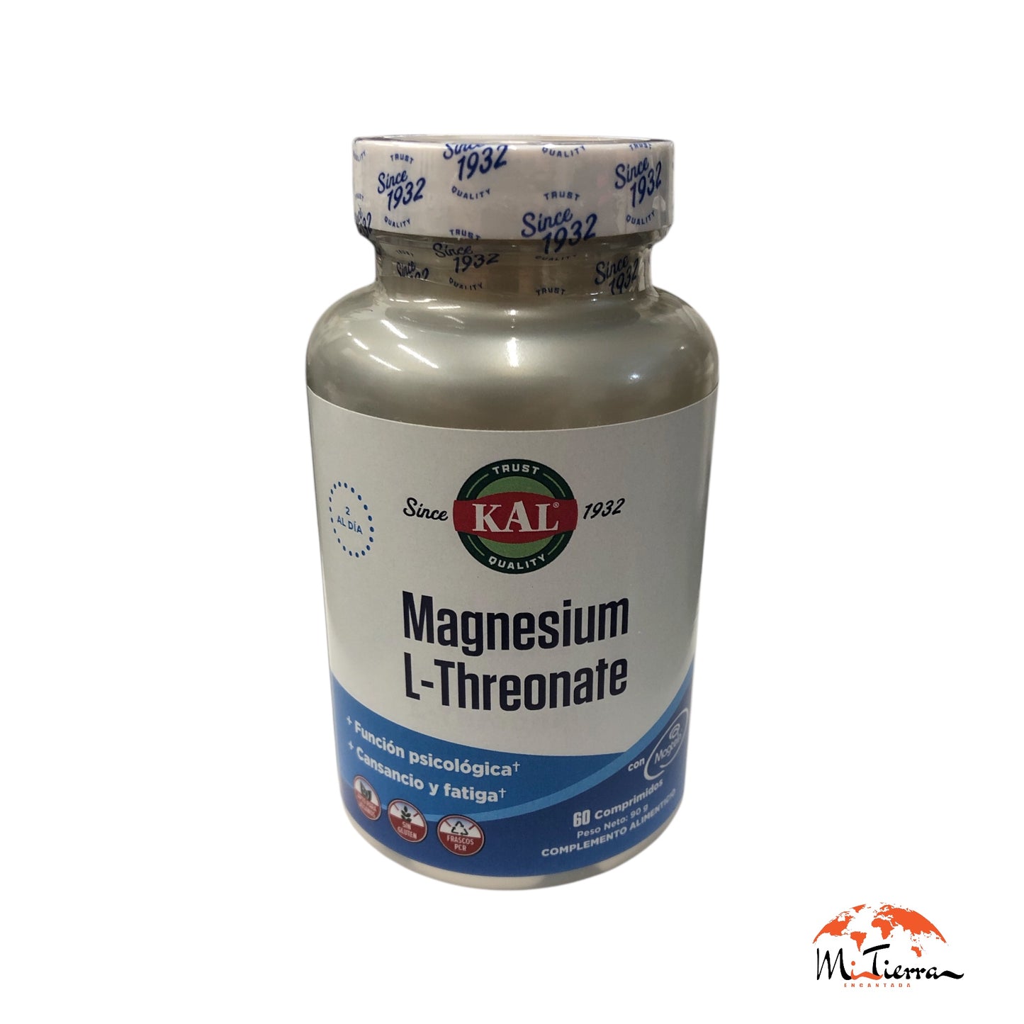 Magnesium l-threonate 60 comp KAL SOLARAY