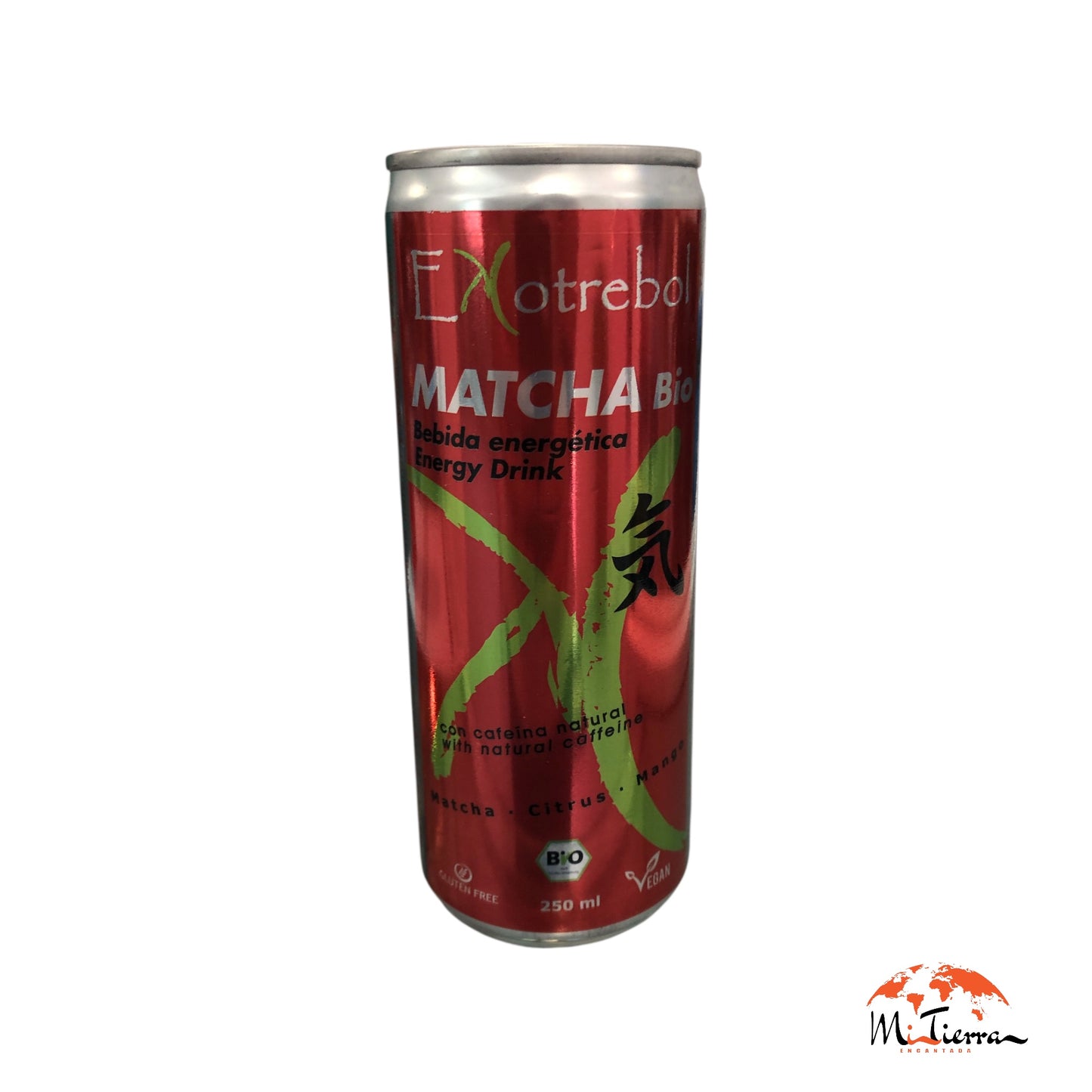 Bebida energética matcha 250ml bio EKOTREBOL