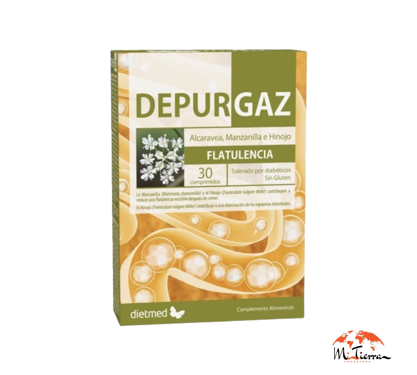 Depurgaz 30 comprimíos Dietmed