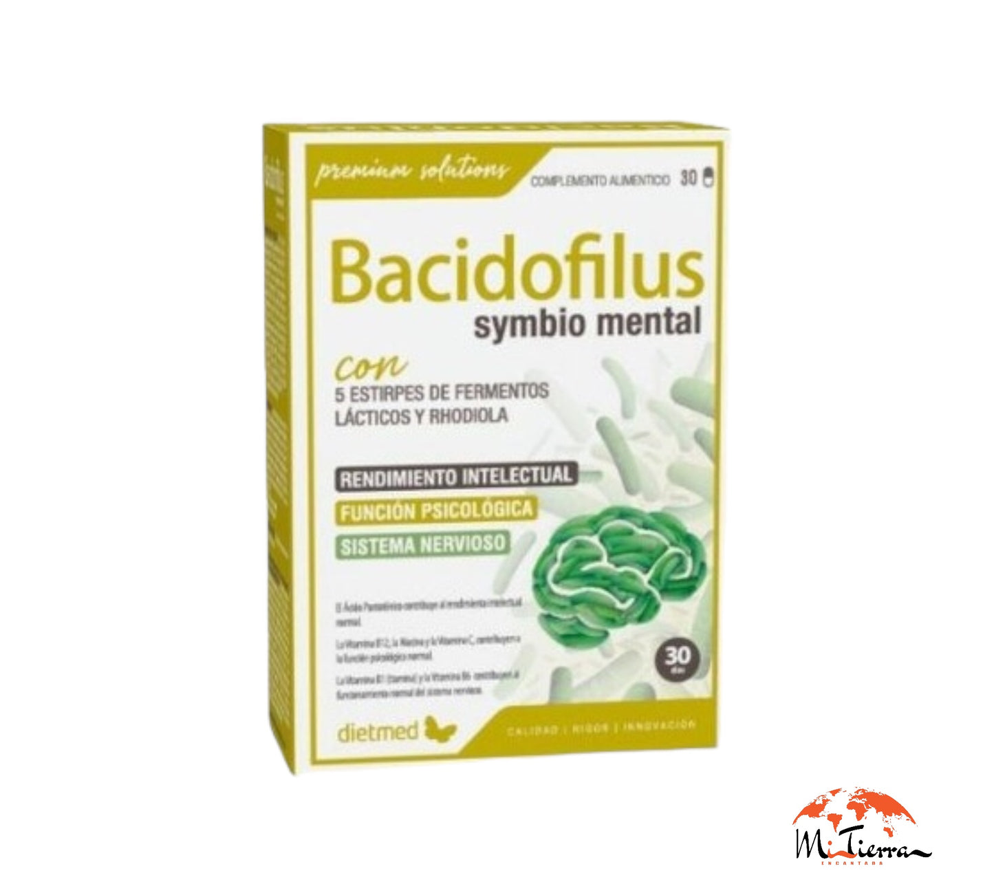 Bacidofilus Symbio Mental 30 cápsulas Dietmed