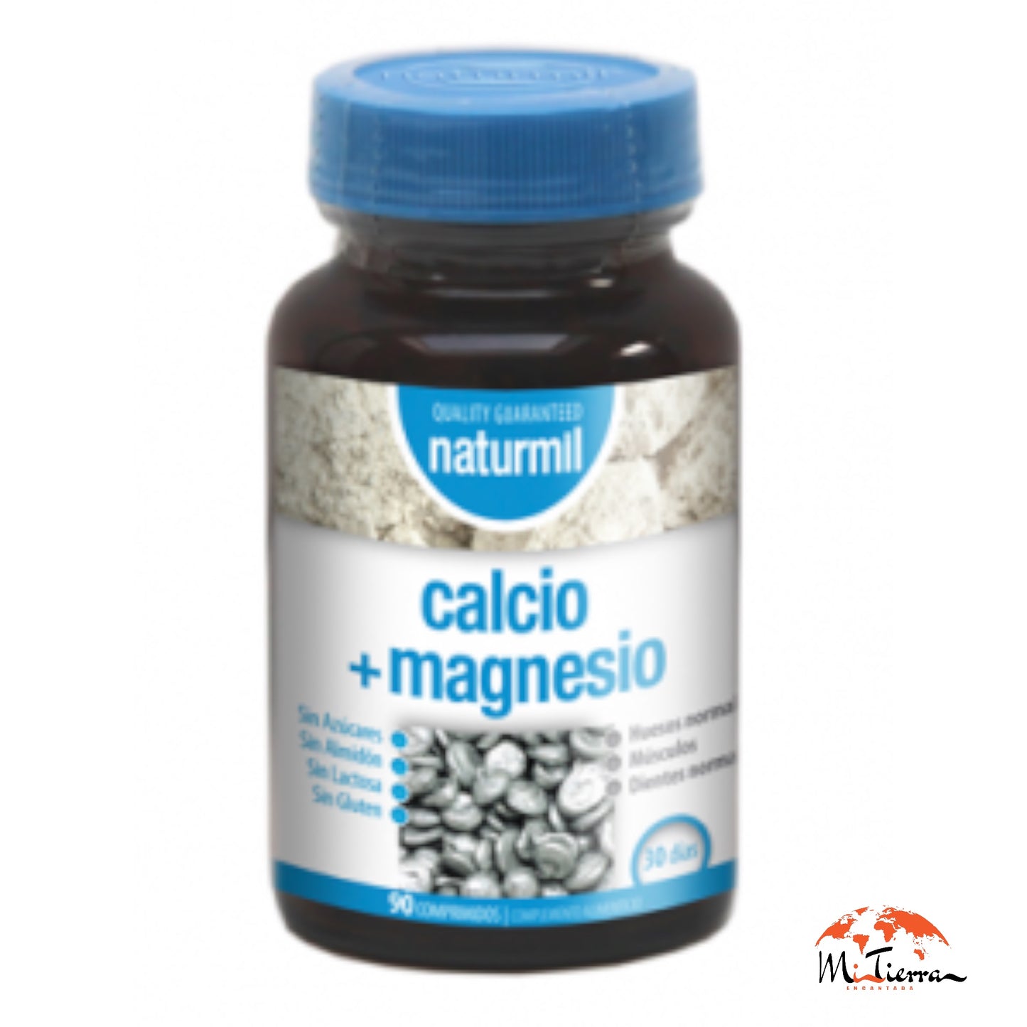 Dietmed Calcio + Magnesio. Zinc + vitamina D 120 comprimidos Naturmil