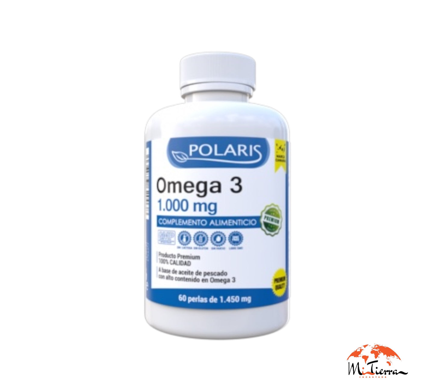Omega 3 1000mg 60 perlas Polaris