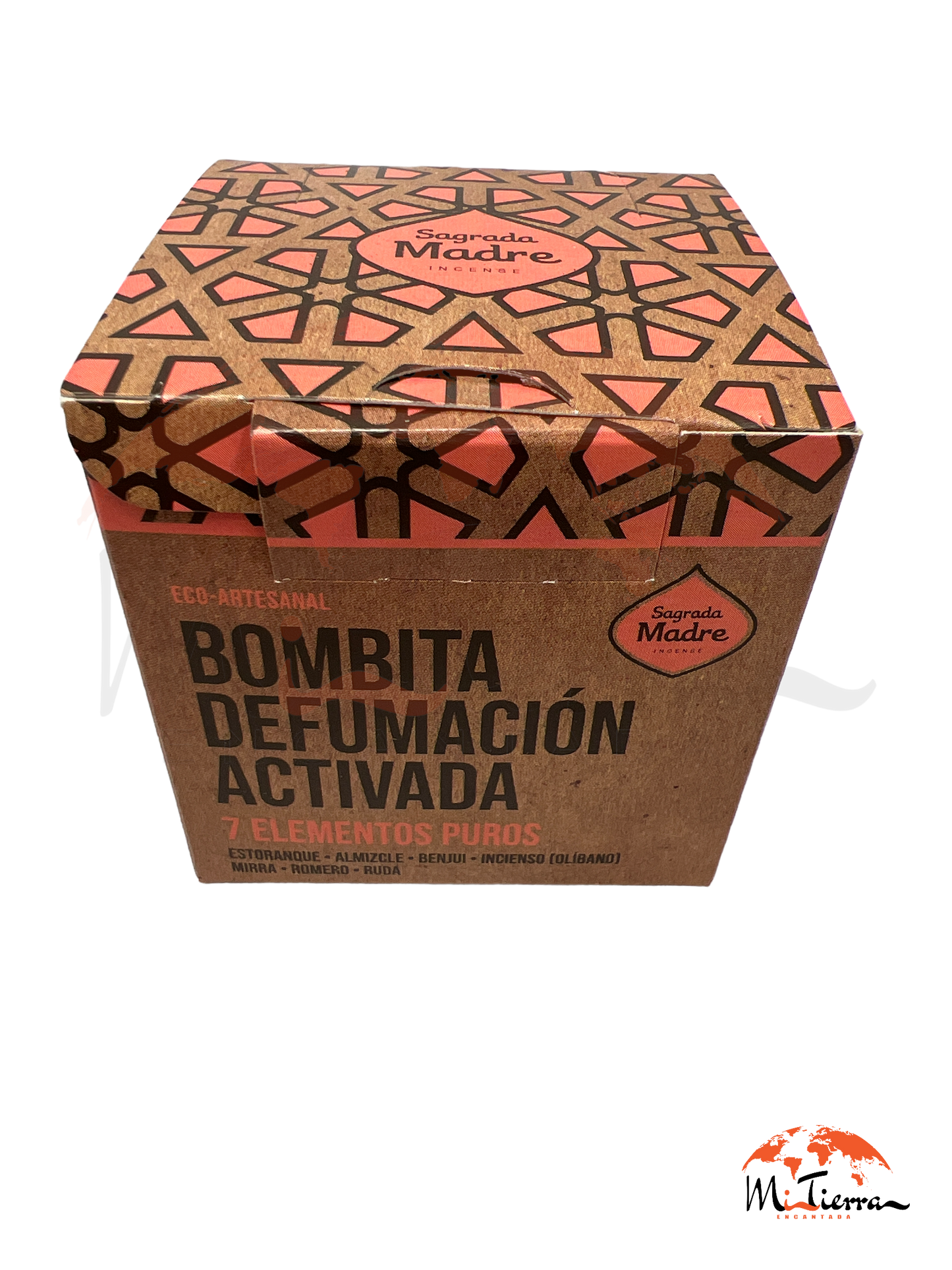 Bombita Defumación Activada Sagrada Madre 7 ELEMENTOS PUROS