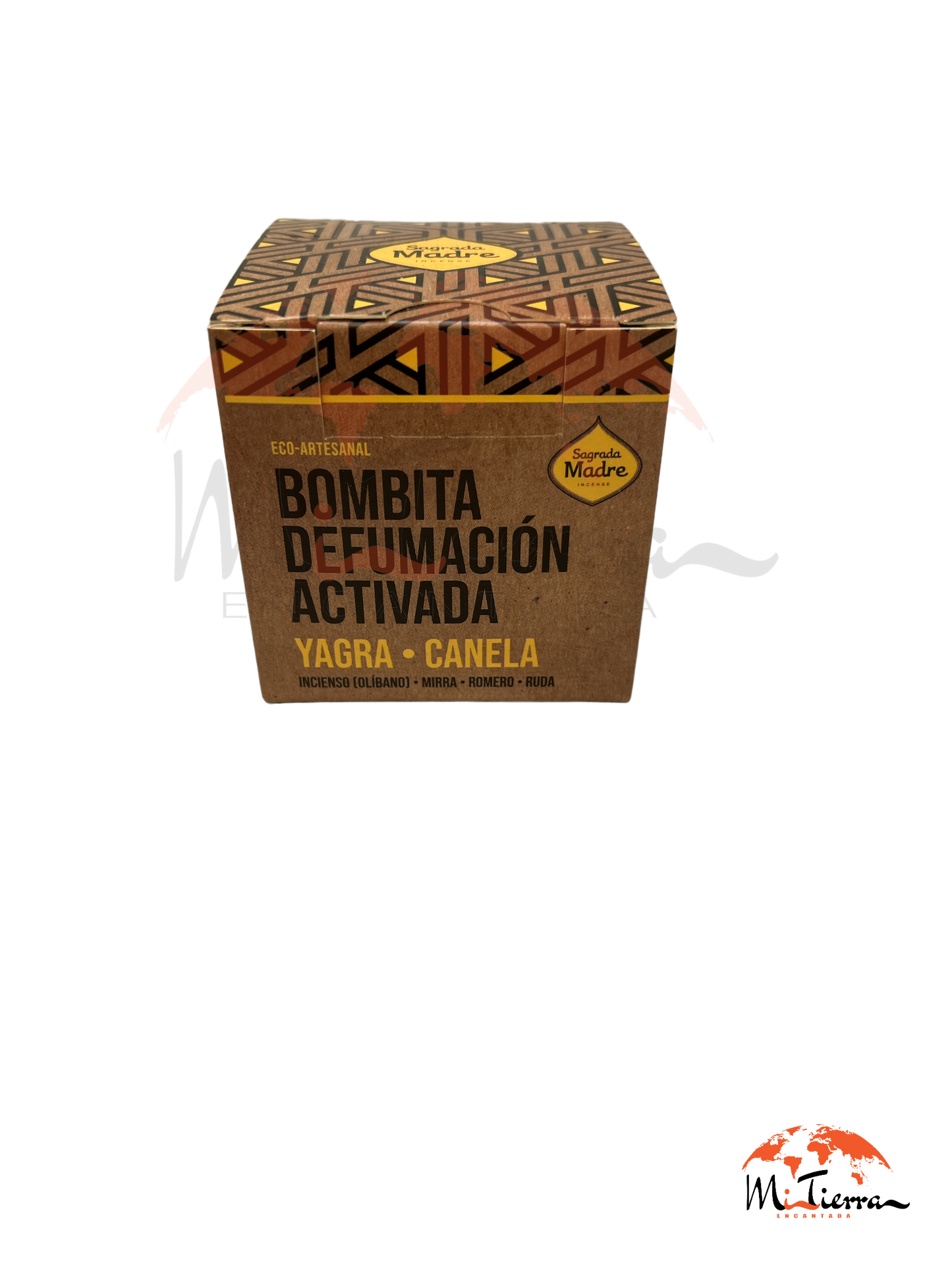 Bombita Defumación Activada Sagrada Madre Yagra-Canela