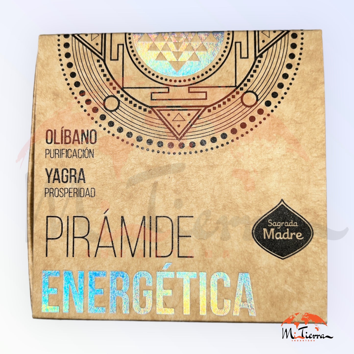 Pirámide Energética Olibano+Yagra Sagrada Madre
