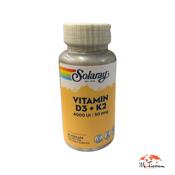Vitamina D3 + K2 4000 UI 50 mcg