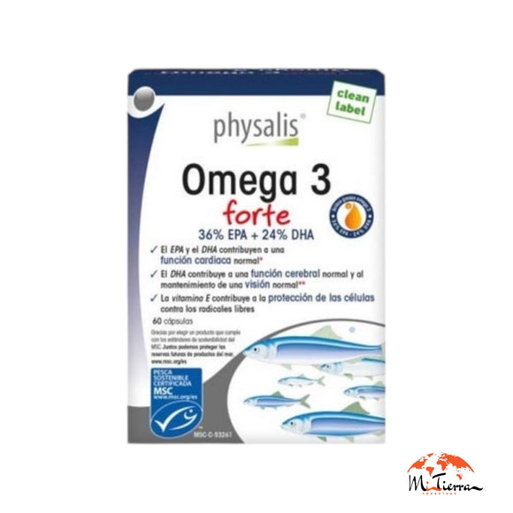 Omega 3 forte 60 cápsulas Physalis