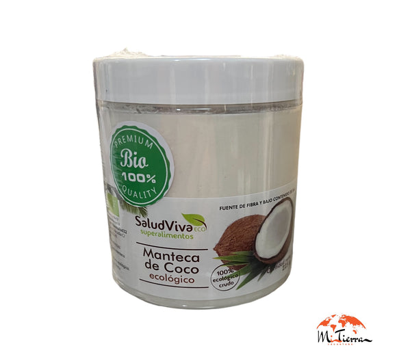 Manteca de coco eco 225gr SaludViva