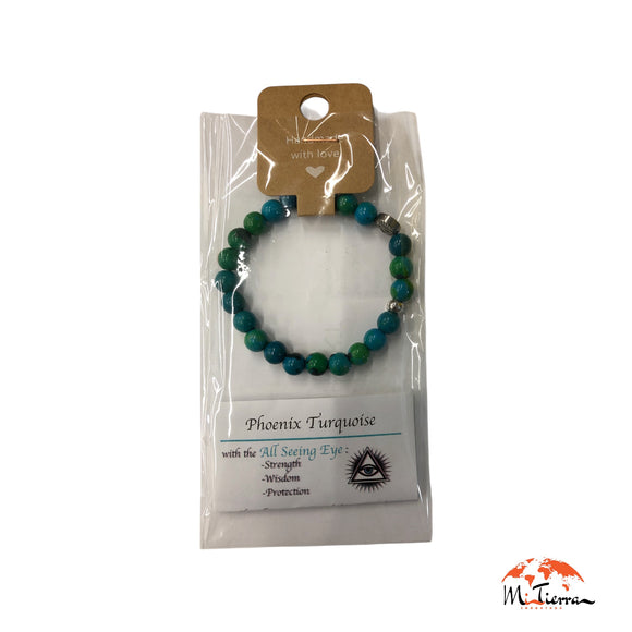 Pulsera de protección mineral Phoenix Turquoise