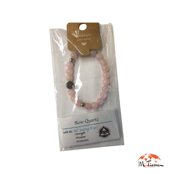 Pulsera de protección Rose Quartz