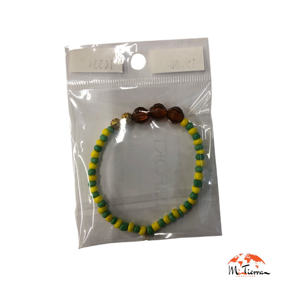 Pulsera idde Orula con Ochun