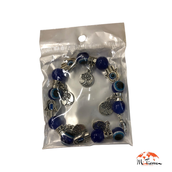 Pulsera mano de fatima y árbol de la vida