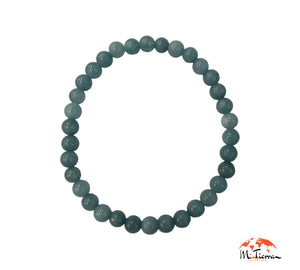 Pulsera mineral de Aguamarina
