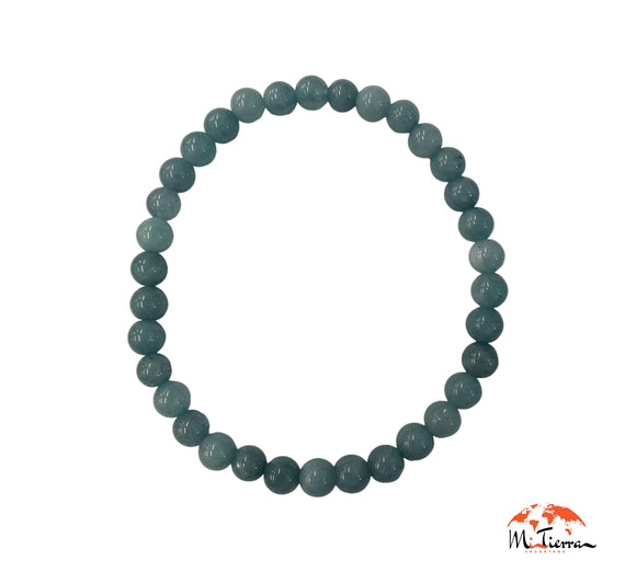 Pulsera mineral de Aguamarina