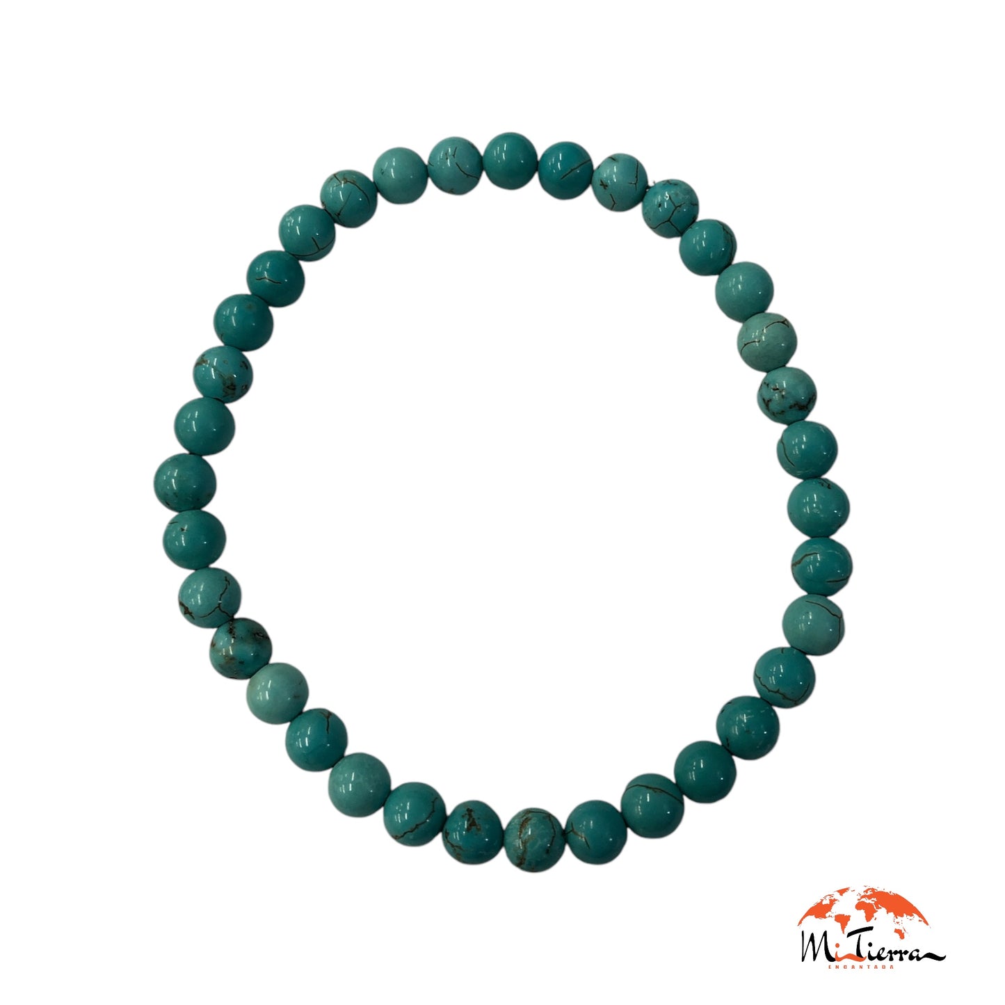 Pulsera mineral Turquenita Howlite