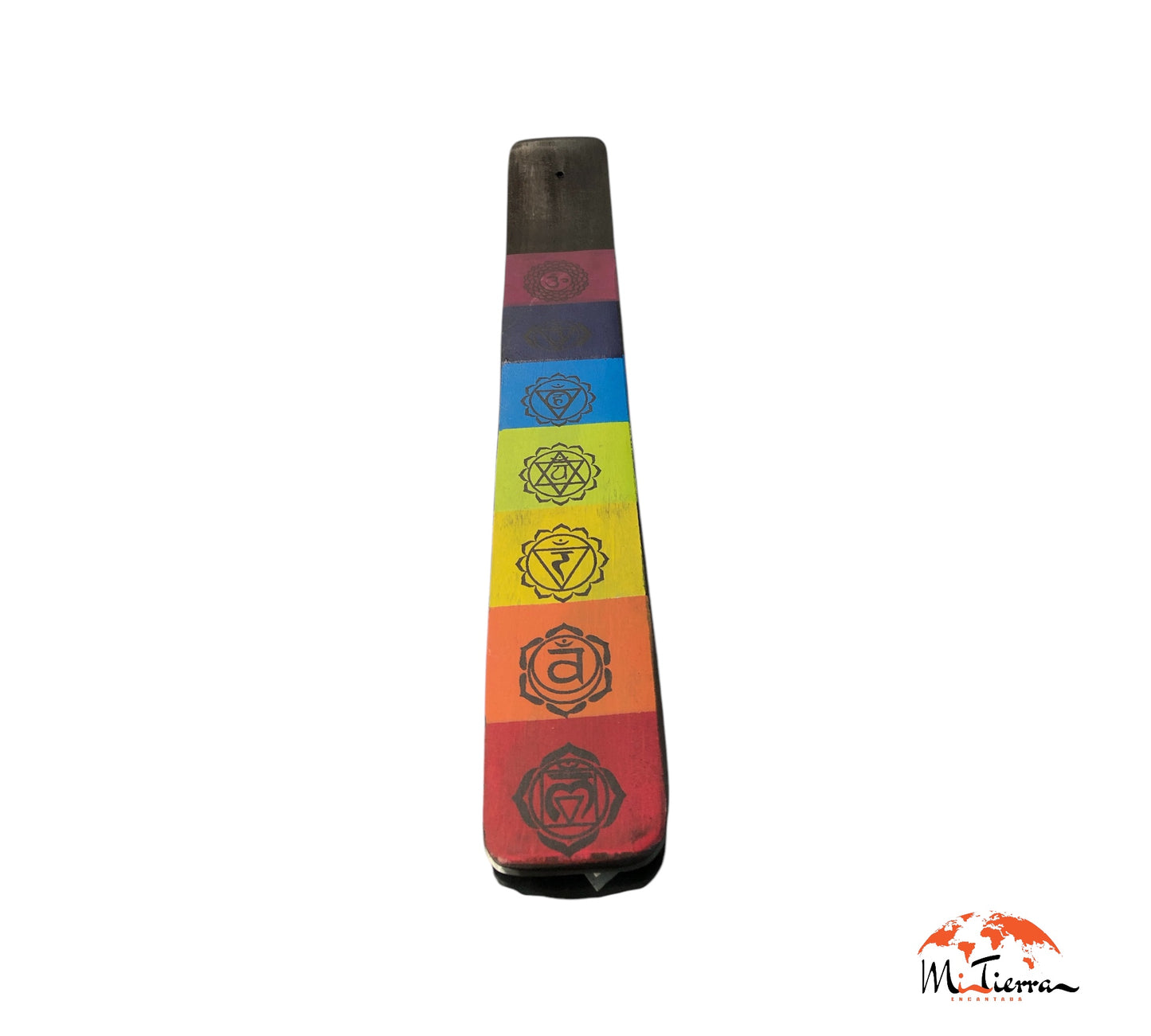 Tabla quemador incienso Chakras