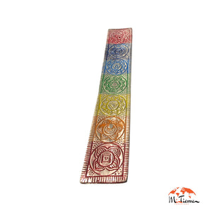 Quemador tabla metal Chakras