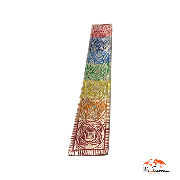 Quemador tabla metal Chakras