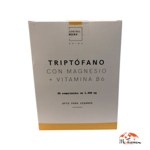 Control nerv Triptofano con magnesio + vitamina B6