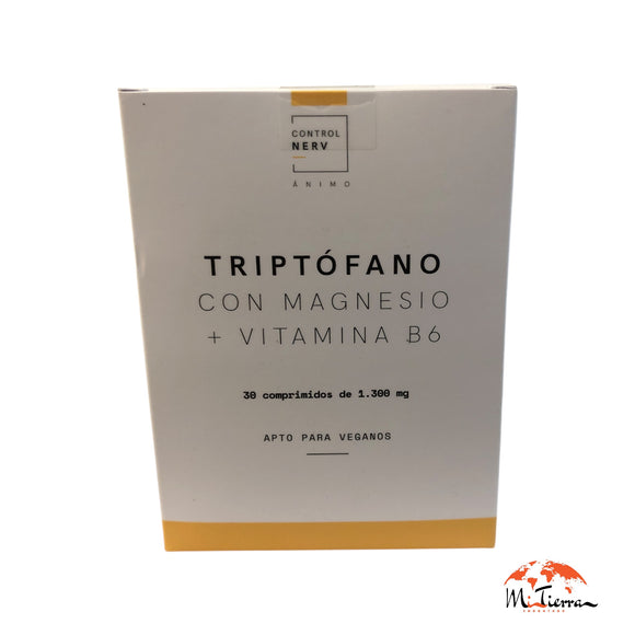 Control nerv Triptofano con magnesio + vitamina B6