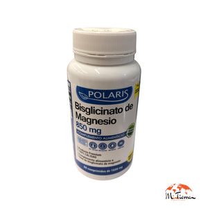 Bisglicinato de Magnesio 850 mg 60comp POLARIS