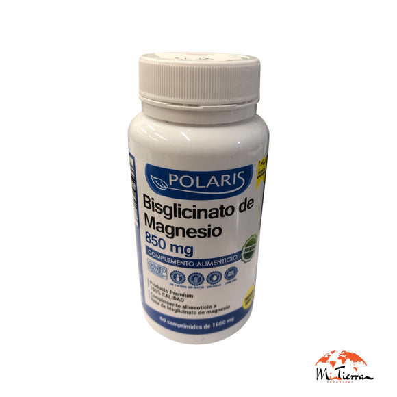 Bisglicinato de Magnesio 850 mg 60comp POLARIS