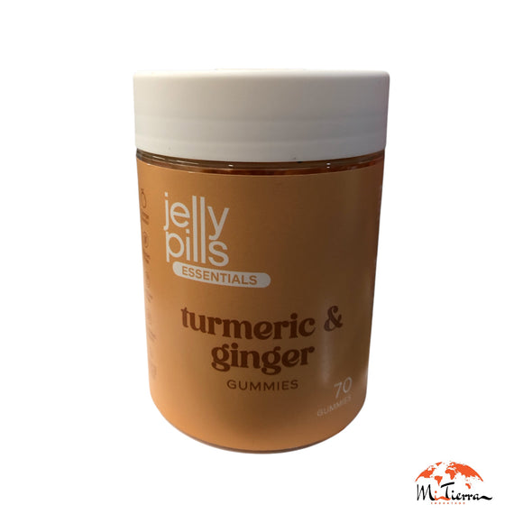 Cúrcuma con jengibre 70 gummies JELLY PILLS