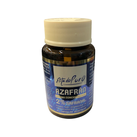 Azafrán 2% safranal 40 cap est.puro