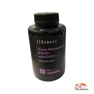 Trans Resveratrol-Nad con Aove 90 cap