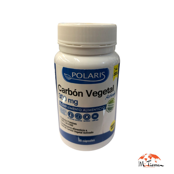 Carbón vegetal  activado  50 csp