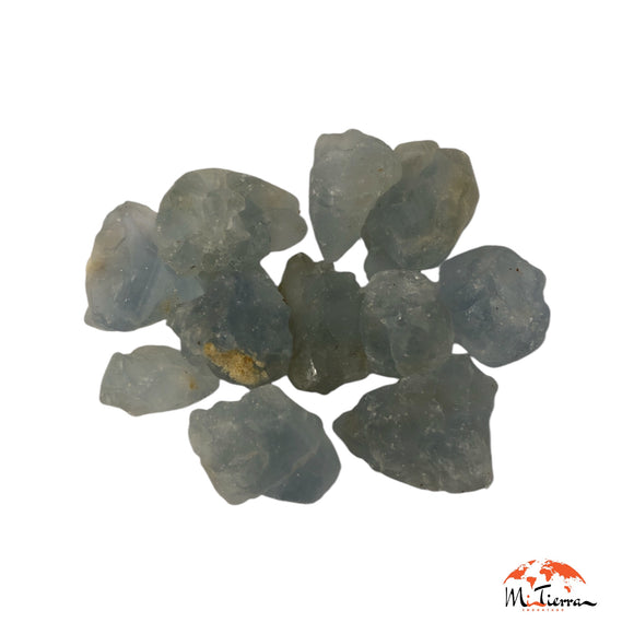 Mineral bruto Calcedonia azul
