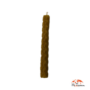 Velita de cera abeja miel 10cm