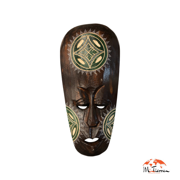 Caretas africanas de madera