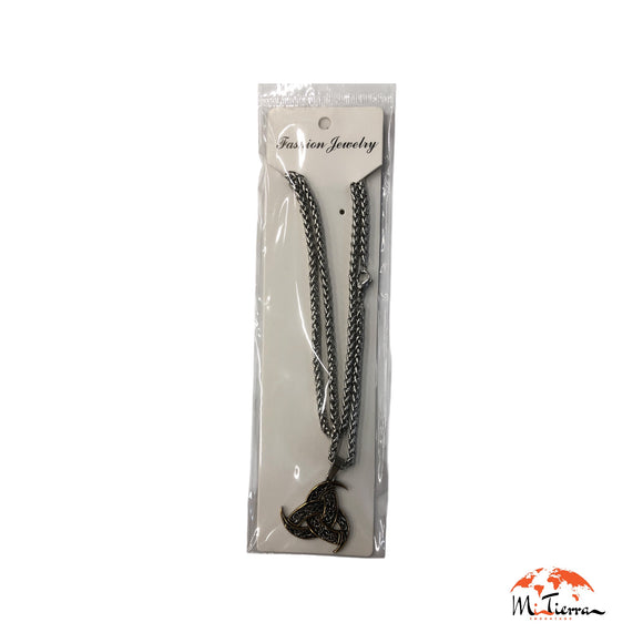 Colgante vikingo Odín con cadena