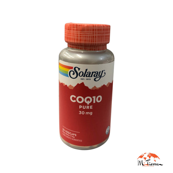 Pure COQ10 30mg 30vegacap SOLARAY