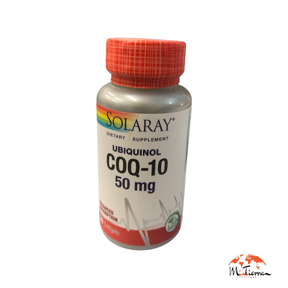 Coenzima coq10 urbicol 50 mg 30 perlas