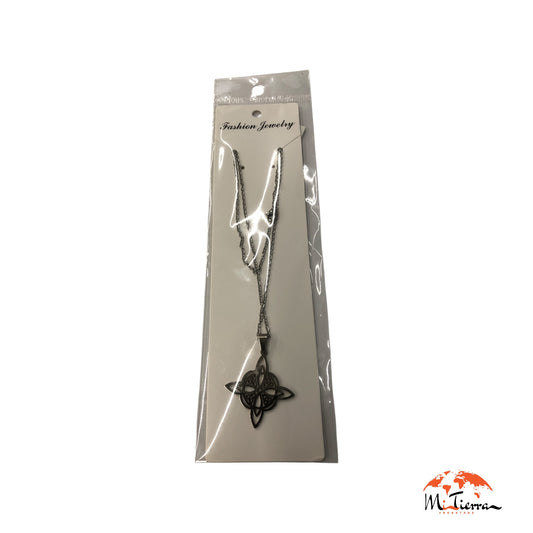 Colgante con cadena Nudo de Bruja