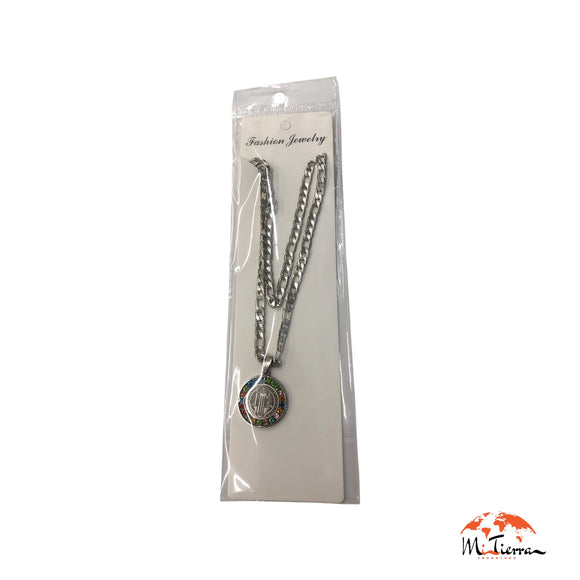 Colgante de San Benito con cadena