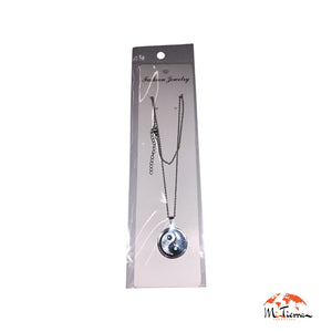 Colgante de Yin yang con cadena