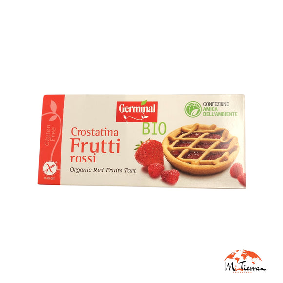 Tartaletas de frutos rojos sin gluten 200gr GERMINAL