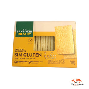 Tostadas crujientes sin gluten 100gr SANTIVERI