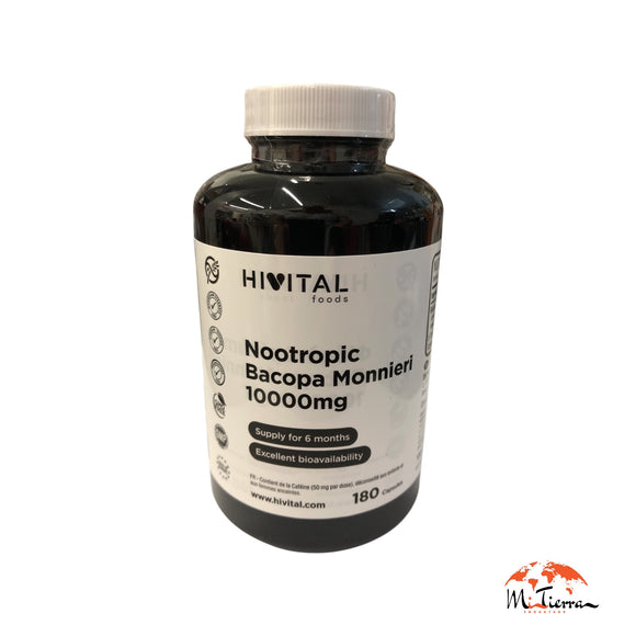 Nootropico bacopa monnieri 10000mg 180cap