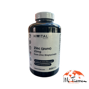 Zinc puro 25mg 400 comp