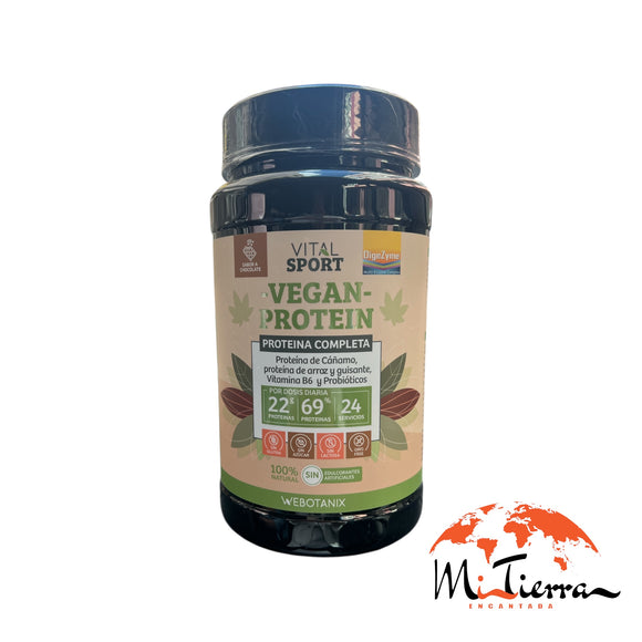 Vegan protein sabor chocolate WEBOTANIX