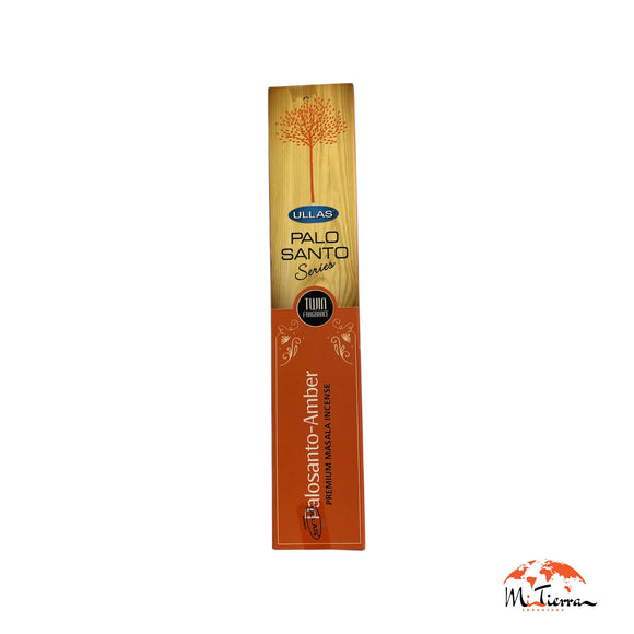 Incienso Ámbar con palo santo Series Ullas