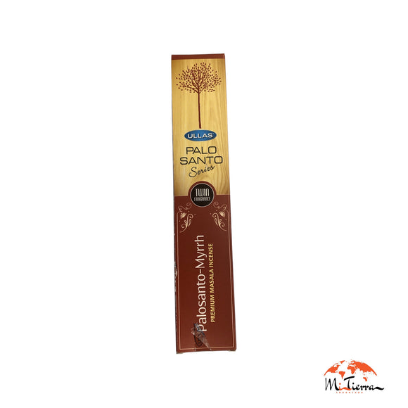 Incienso de Mirra con palo santo Series Ullas