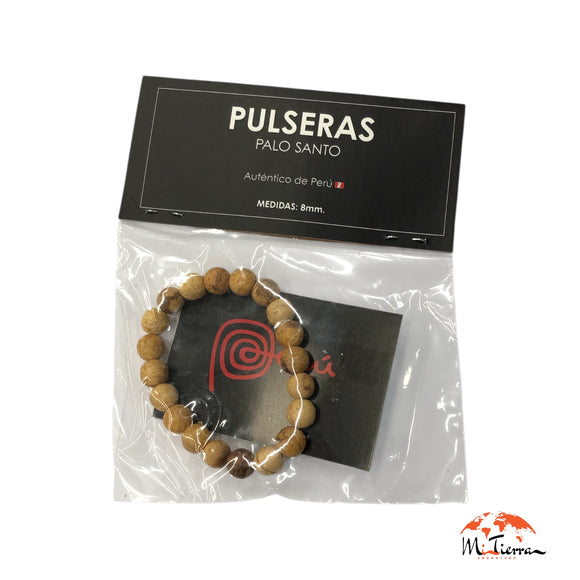 Pulsera de palo santo 8mm
