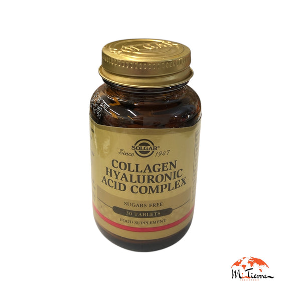 Ácido Hialuronico y Colageno complex 30 cap SOLGAR