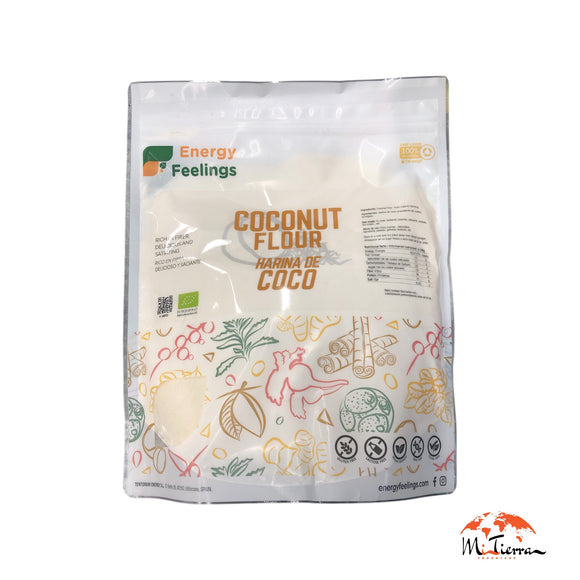 Harina de coco 1kg eco vegan ENERGY FEELINGS